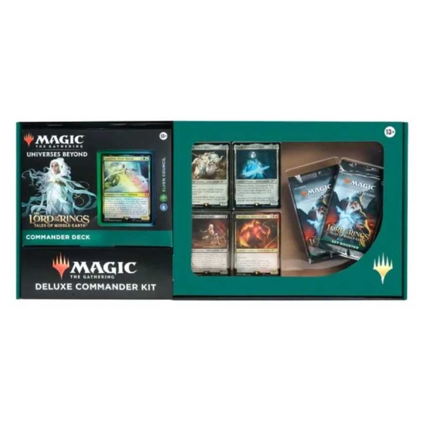 Magic The Gathering MTG Deluxe Commander Kit - Sõrmuste Isand - Elfi Nõukogu