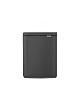 Brabantia Bo atliekų dėžė, 12L - Mineralinis Begalinis Pilkas