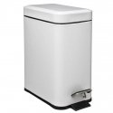 5five Simply Smart Rectangular Metal 5-Liter Trash Can for Bathroom or Toilet 5five Simply Smart Rectangular Metal 5-Liter Trash Can for Bathroom or Toilet