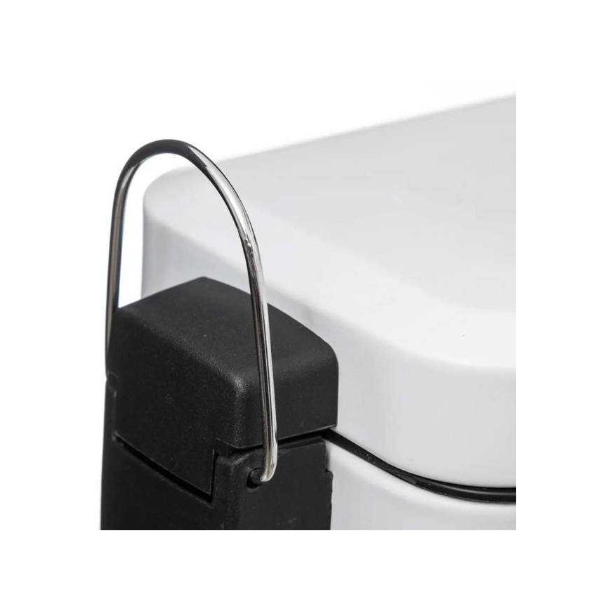 5five Simply Smart Rectangular Metal 5-Liter Trash Can for Bathroom or Toilet – 2