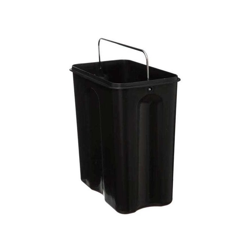 5five Simply Smart Rectangular Metal 5-Liter Trash Can for Bathroom or Toilet – 3
