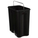 5five Simply Smart Rectangular Metal 5-Liter Trash Can for Bathroom or Toilet 5five Simply Smart Rectangular Metal 5-Liter Trash Can for Bathroom or Toilet