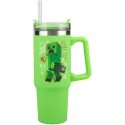 ABYstyle MINECRAFT Green Sandarus Mug with Straw | 900 ml ABYstyle MINECRAFT Green Sandarus Mug with Straw | 900 ml