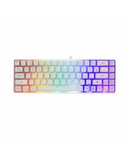 White Shark RONIN White klaviatūra Universalus USB QWERTY Anglų Balta
