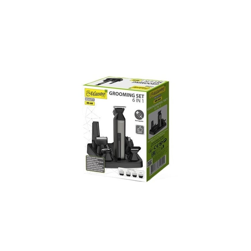 MAESTRO MR-660 6-in-1 USB matu griešanas komplekts – 2