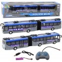Lean Toys Remote Controlled Police Bus with LED Lighting, 1:32 Lean Toys Remote Controlled Police Bus with LED Lighting, 1:32
