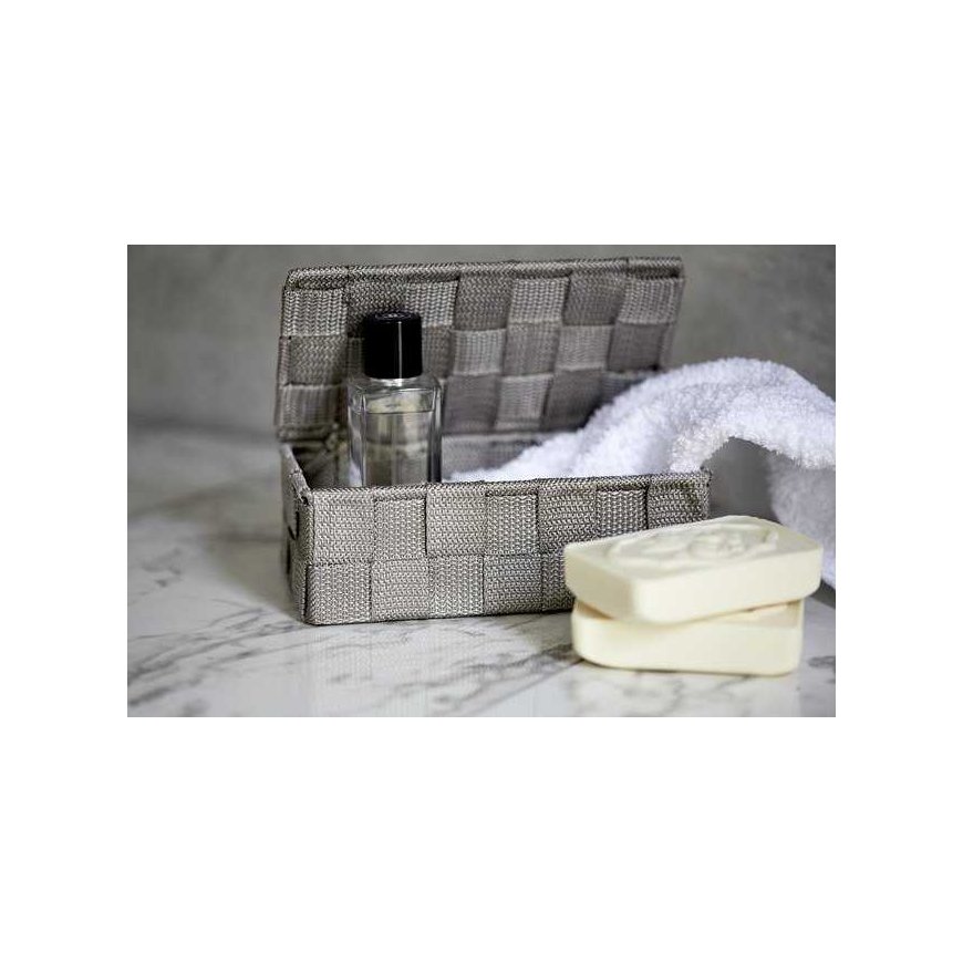Organizer with lid ADRIA TAUPE, bathroom container, WENKO – 2