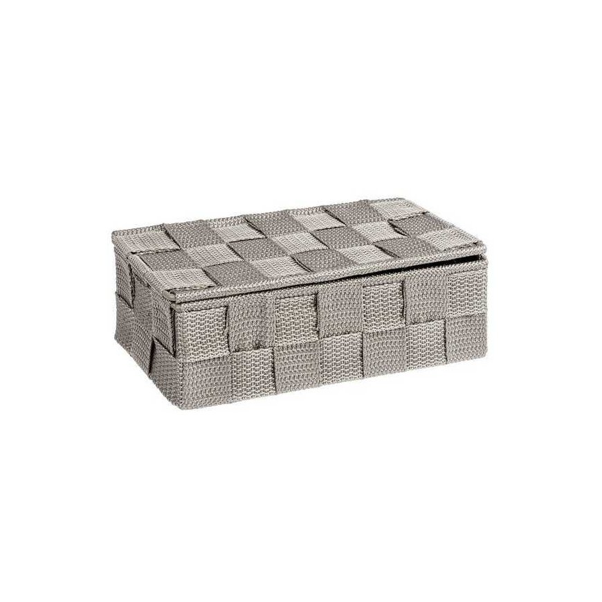 Organizer with lid ADRIA TAUPE, bathroom container, WENKO – 3