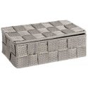 Organizer with lid ADRIA TAUPE, bathroom container, WENKO Organizer with lid ADRIA TAUPE, bathroom container, WENKO