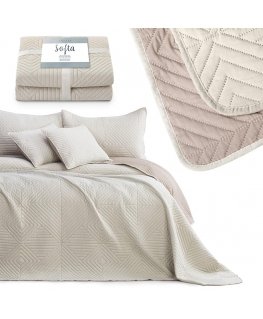Lovatiesė SOFTA spalvos cappuccino paprastos medžiagos tipo - tekstilė mikropluoštas 240x260 AmeliaHome