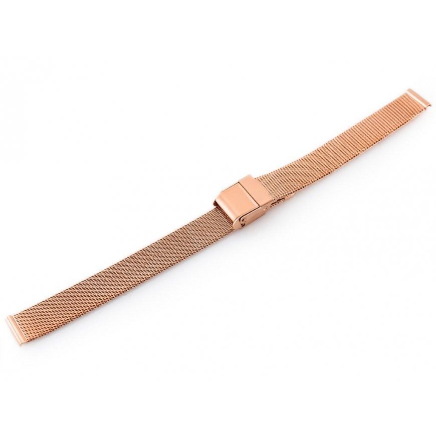 Pacific Ramiojo ookeani M4 käevõru - HQ võrk - roosa kuld 12 mm – 3