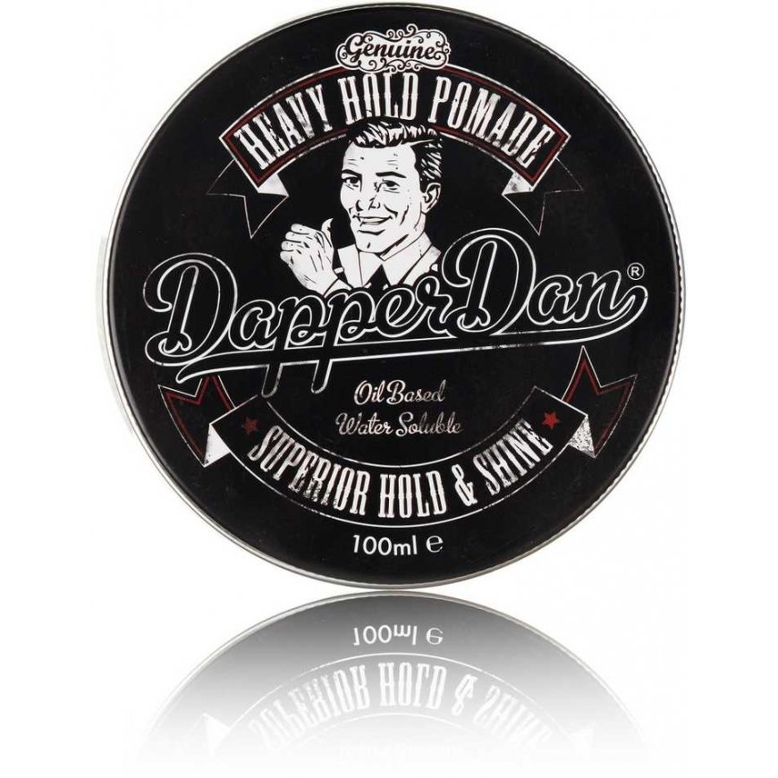 Dapper Dan Heavy Hold Pomade strong hold and shine hair pomade, 100 ml – 2