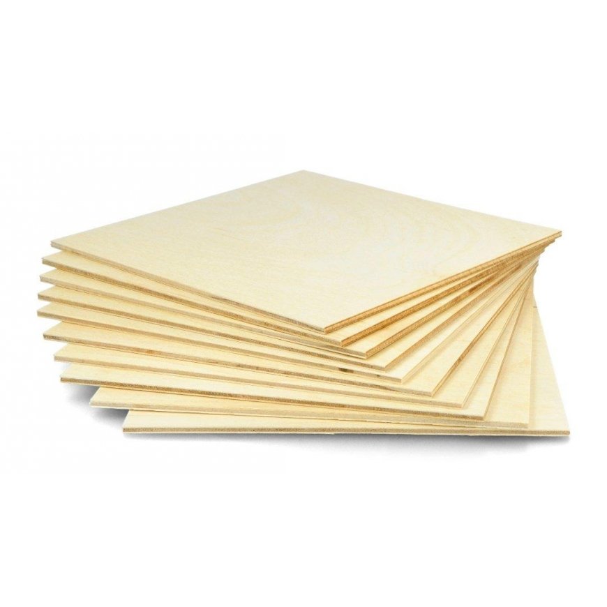 Autotune Beržo fanera - 3mm - formatas 160x160mm - 10 vnt – 2