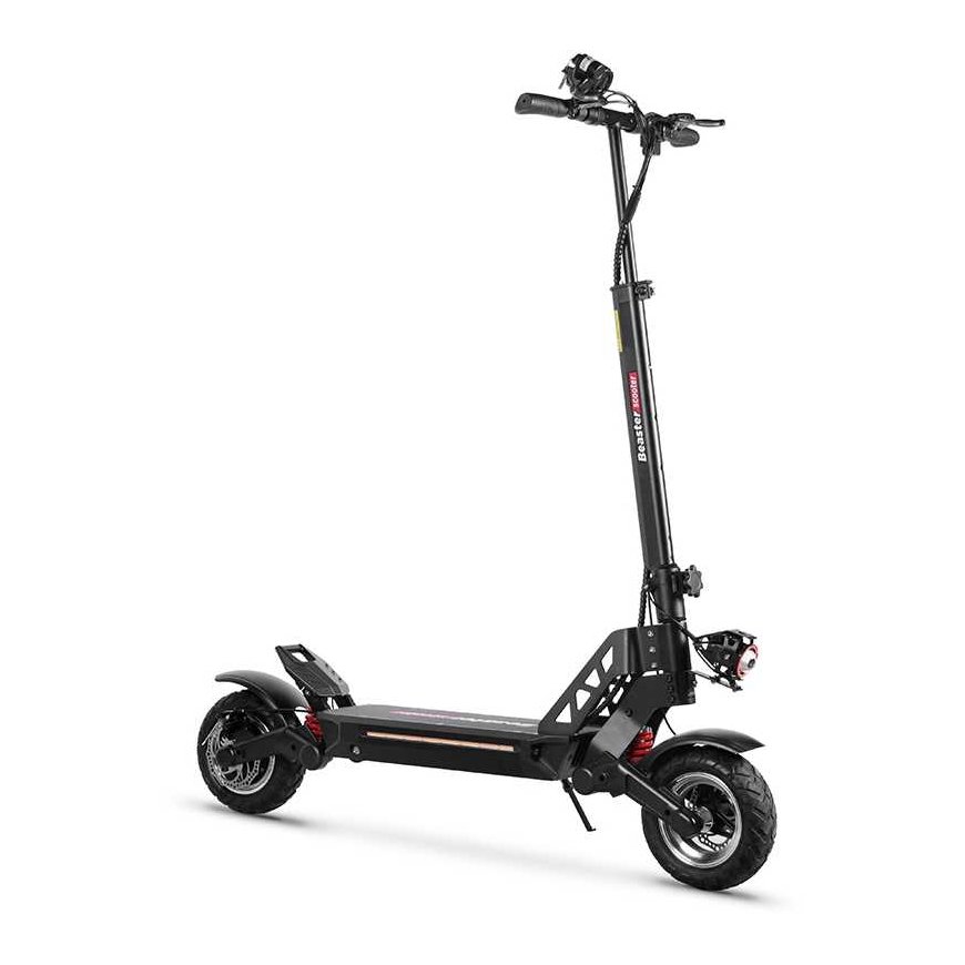 Sähköscooter Beaster Scooter Nero, 1200 W, 48 V, 18,2 Ah, levyjarrut, suunniteltu maastokäyttöön – 2