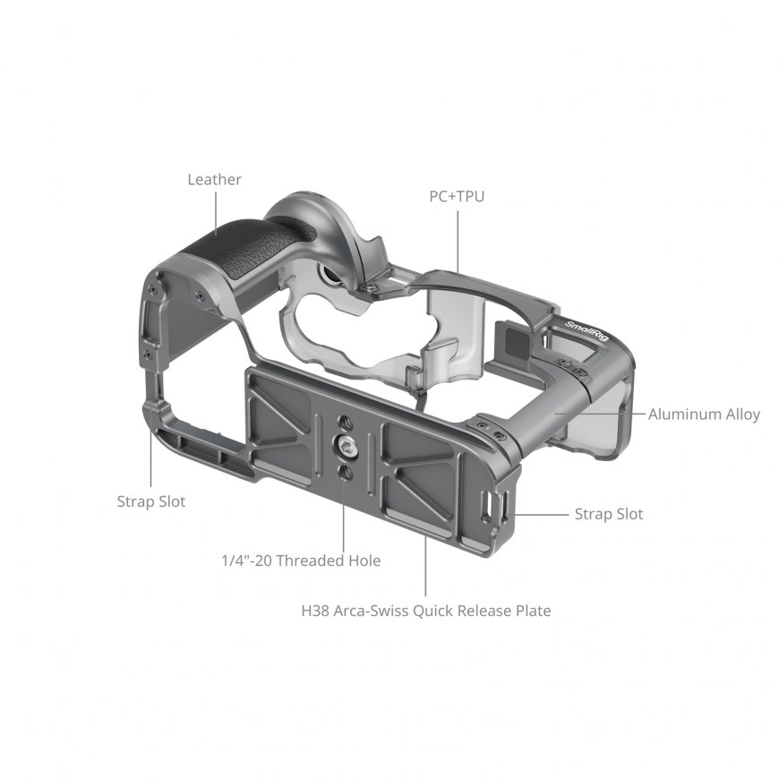 SmallRig 4798 camera cage 1/4" Grey – 3
