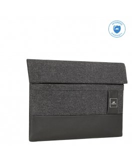 Rivacase 8803 BLACK MELANGE portatīvo datoru soma & portfelis 33,8 cm (13.3") Soma-aploksne Melns