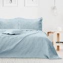 The OPHELIA bedspread in blue color is made of microfiber textile, measuring 220x240, by AmeliaHome. The OPHELIA bedspread in blue color is made of microfiber textile, measuring 220x240, by AmeliaHome.