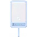 Powerbank USAMS XM sērija CD219 10000mAh magnētiska bezvadu zilā krāsā Powerbank USAMS XM sērija CD219 10000mAh magnētiska bezvadu zilā krāsā