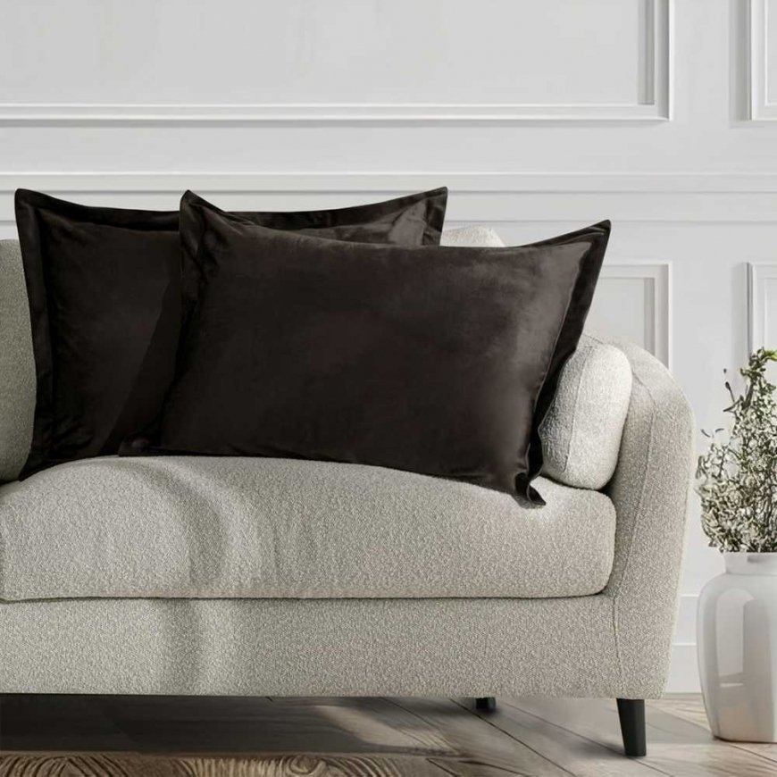 AmeliaHome CUS/AH/VELVET/D.BROWN/SIDE/50X70*2 – 4