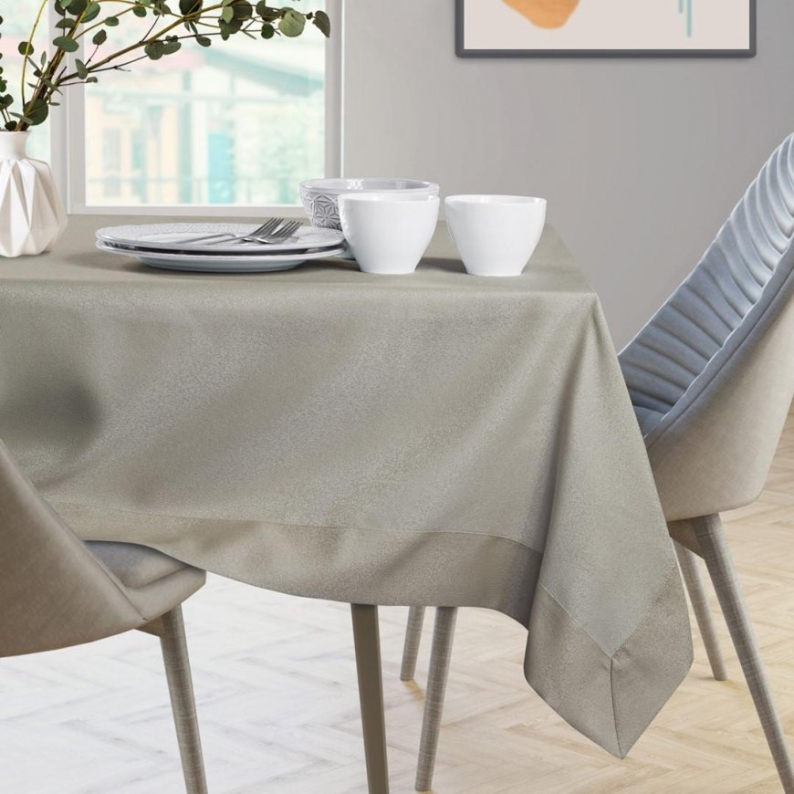 AmeliaHome TCLOTH / AH / EMPIRE / BRD / KAPUČĪNS / 130x130 – 5