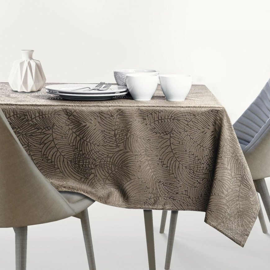 AmeliaHome TCLOTH / AH / GAIA / HMD / KAPUČINO / O155X250 – 3