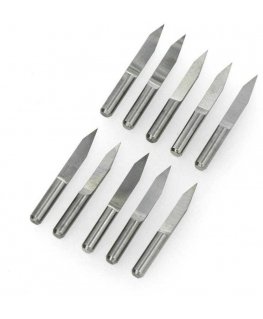 Poranterä Oem V 30 astetta CNC-jyrsintä - 0.3mm - 10 kpl