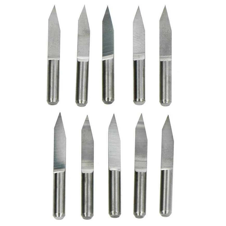Oem V 30 kraadi CNC frees - 0,3 mm - 10 tk – 2