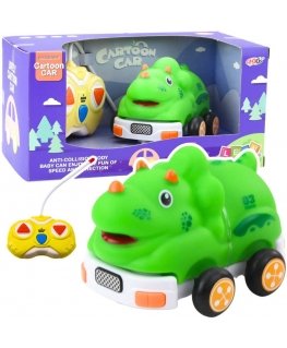 Lean Toys Etäohjattava Dinosauruskilpailuauto Lapsille