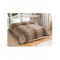Tac Taç Leopard Peitto 220 x 240 cm ruskea