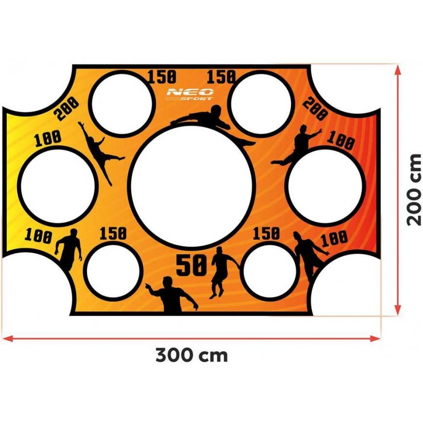 Neo-Sport goal precision mat 300 x 200 cm – 3