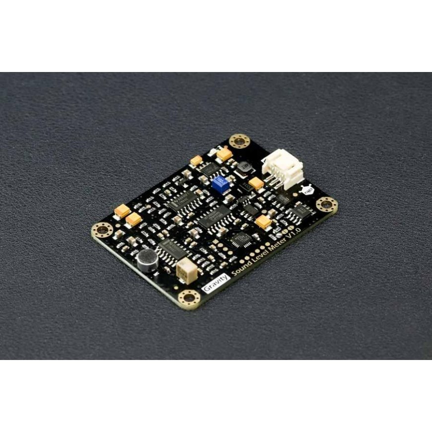 DFRobot Gravity analoginen äänen tason mittari 3.3 ~ 5.0V 30dBA ~ 130dBA ±1.5dB 31.5Hz ~ 8.5KHz