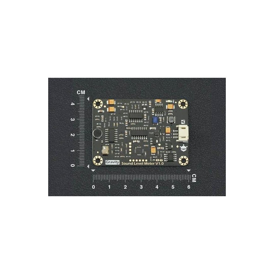 DFRobot Gravity аналоговый звуковой уровеньомер 3.3 ~ 5.0V 30dBA ~ 130dBA ±1.5dB 31.5Hz ~ 8.5KHz – 4