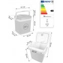 Berdsen Icemax 26 litran matkailujääkaappi ECO-tila - sininen Berdsen Icemax 26 litran matkailujääkaappi ECO-tila - sininen