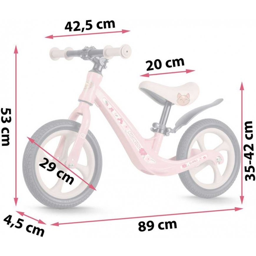Balansinis dviratis vaikams Ricokids FUNNU – 5