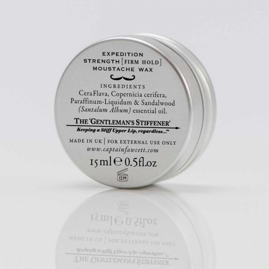 Captain Fawcett Expedition Strength Sandalwood -partavaha, 15 ml – 3