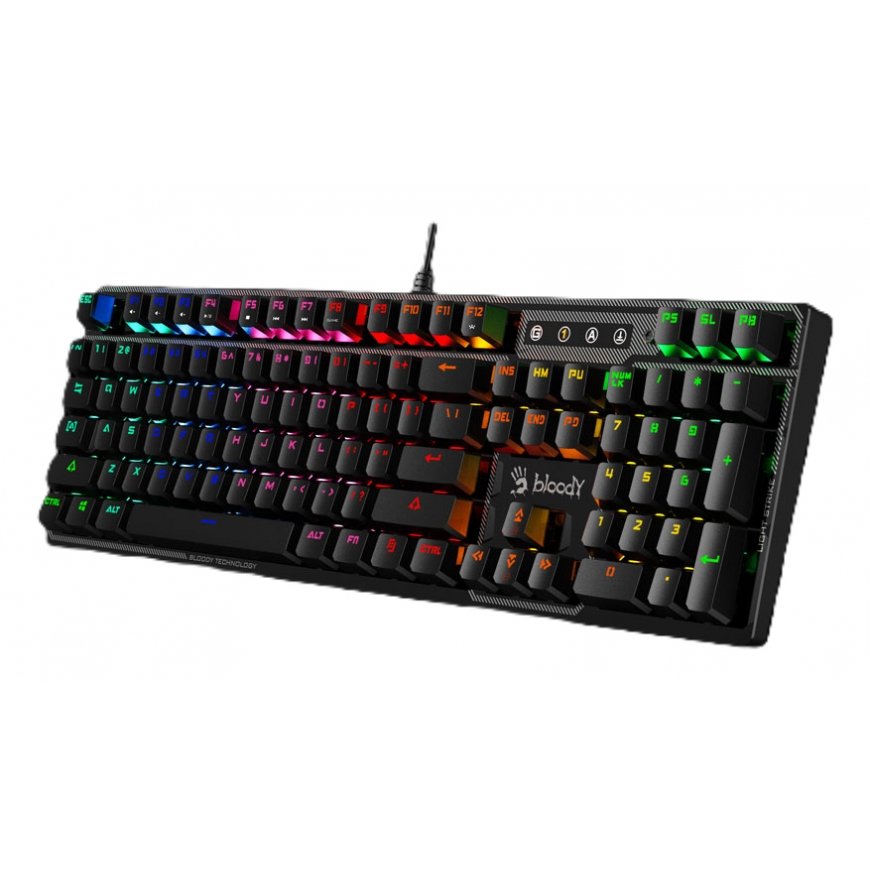 BLOODY B750N keyboard Gaming USB Black – 3