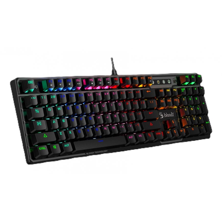 BLOODY B750N keyboard Gaming USB Black – 4