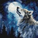 Letistitch Cross Stitch Kit "Midnight Snow" 24x24cm SLETIL9923