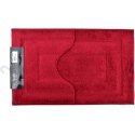 Bathlab ZAC 2 bath mat set 50x40/50x80cm red Bathlab ZAC 2 bath mat set 50x40/50x80cm red