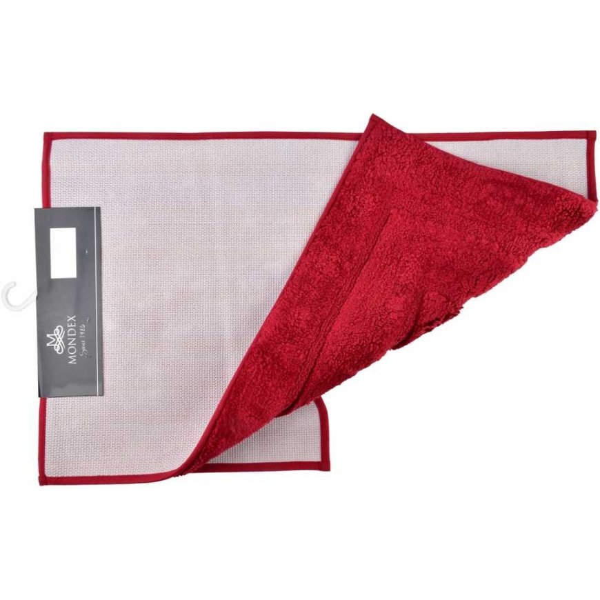 Bathlab ZAC 2 kylpyhuonesarjan matto 50x40/50x80cm punainen – 4