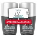 Набор дезодорантов Vichy Homme Invisible Resist 72H (дермо-дезодорант) 2 x 50 мл