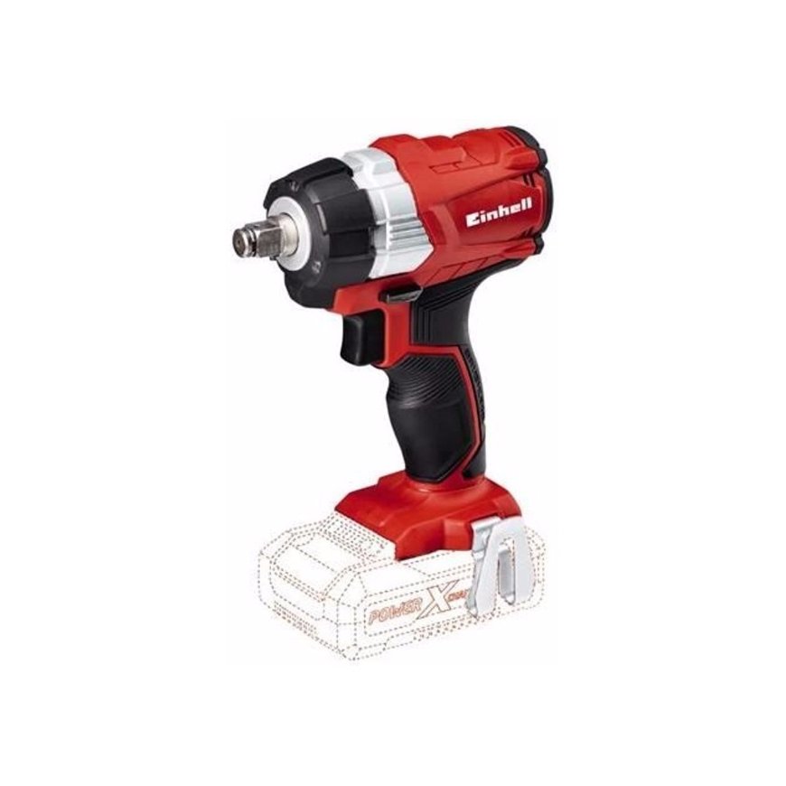 Einhell TE-CW 18Li 1/2" 2900 RPM 215 N·m Juoda, Raudona 18 V