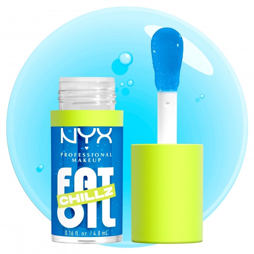 Nyx Professional Make Up FAT OIL CHILLZ Lūpų spīdums Polar Peppermint 4.8 ml