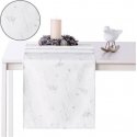 AmeliaHome TCLOTH/AH/ŠVENTŲJŲ VAKARŲ/HMD/Sidabrinis/30X100 AmeliaHome TCLOTH/AH/ŠVENTŲJŲ VAKARŲ/HMD/Sidabrinis/30X100