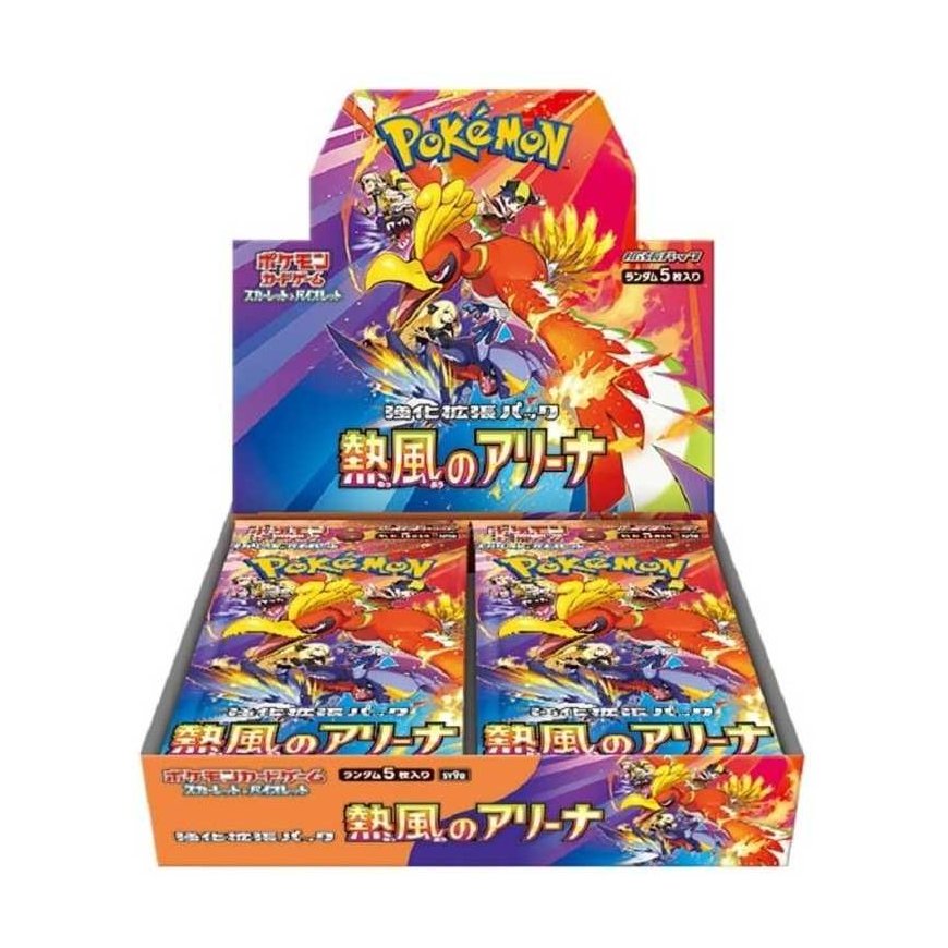 Pokémon TCG - Scarlet & Violet - Heat Wave Arena Ekranas (30 Pakkausta) | JP