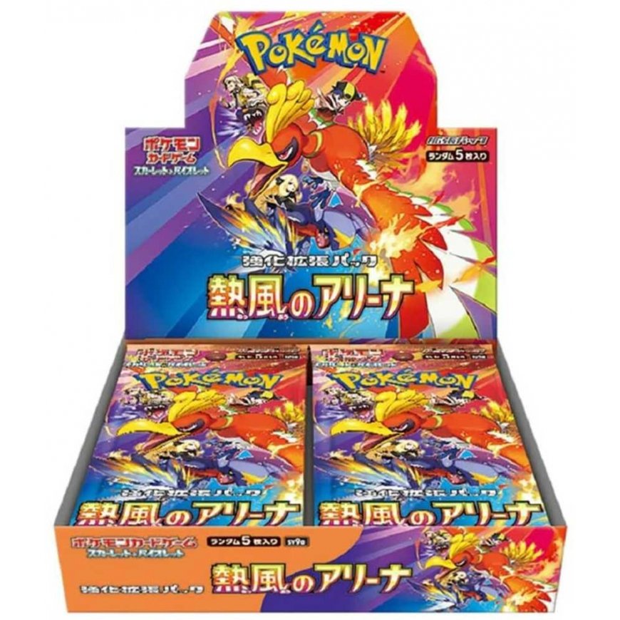 Pokémon TCG - Scarlet & Violet - Heat Wave Arena Ekranas (30 Pakkausta) | JP – 2