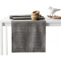 Vesta brown pressed modern tablecloth 115x180+35x180 AmeliaHome Vesta brown pressed modern tablecloth 115x180+35x180 AmeliaHome