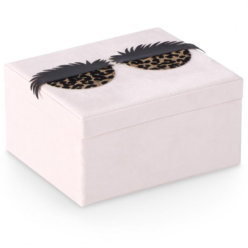AmeliaHome Rotaslietu kastīte AH LASHES POWDERPINK 19X12 – 3