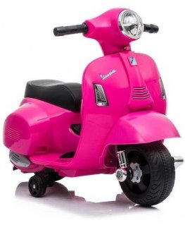 Lean Cars Rozā elektriskais skūteris Vespa GTS 300 Mini