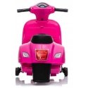 Lean Cars Vaaleanpunainen sähköpotkulauta Vespa GTS 300 Mini Lean Cars Vaaleanpunainen sähköpotkulauta Vespa GTS 300 Mini